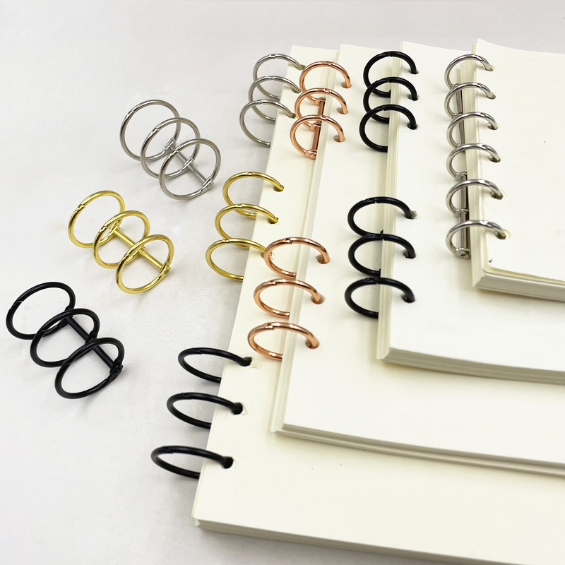 Stationery Books - 2pcs/set Metal Book Rings File Papers
