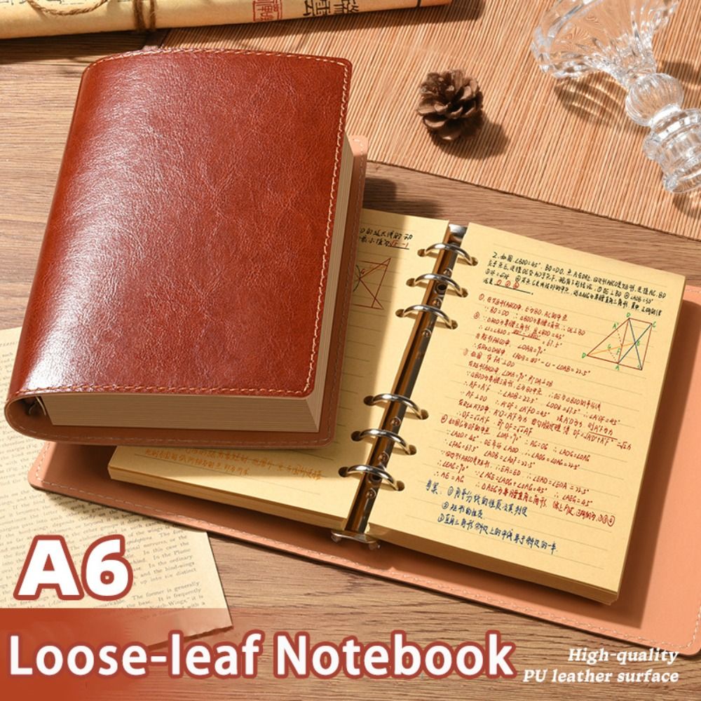 Vintage A5/A6 Notebook PU Leat - Vintage Leather Journal Notebook recension och pris