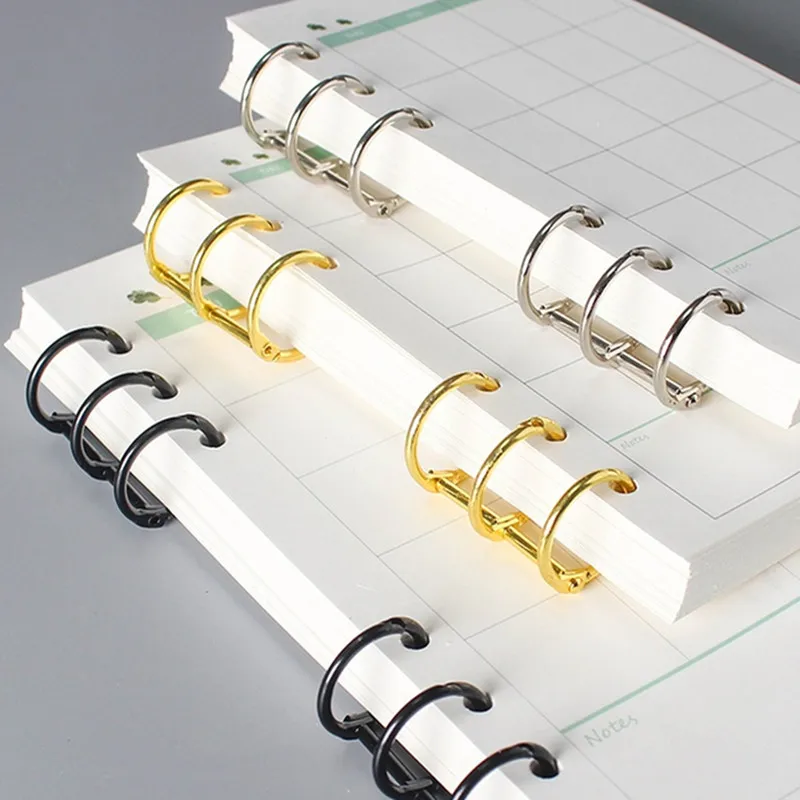 2pcs/set Metal Book Rings File - Stationery Books recension och pris