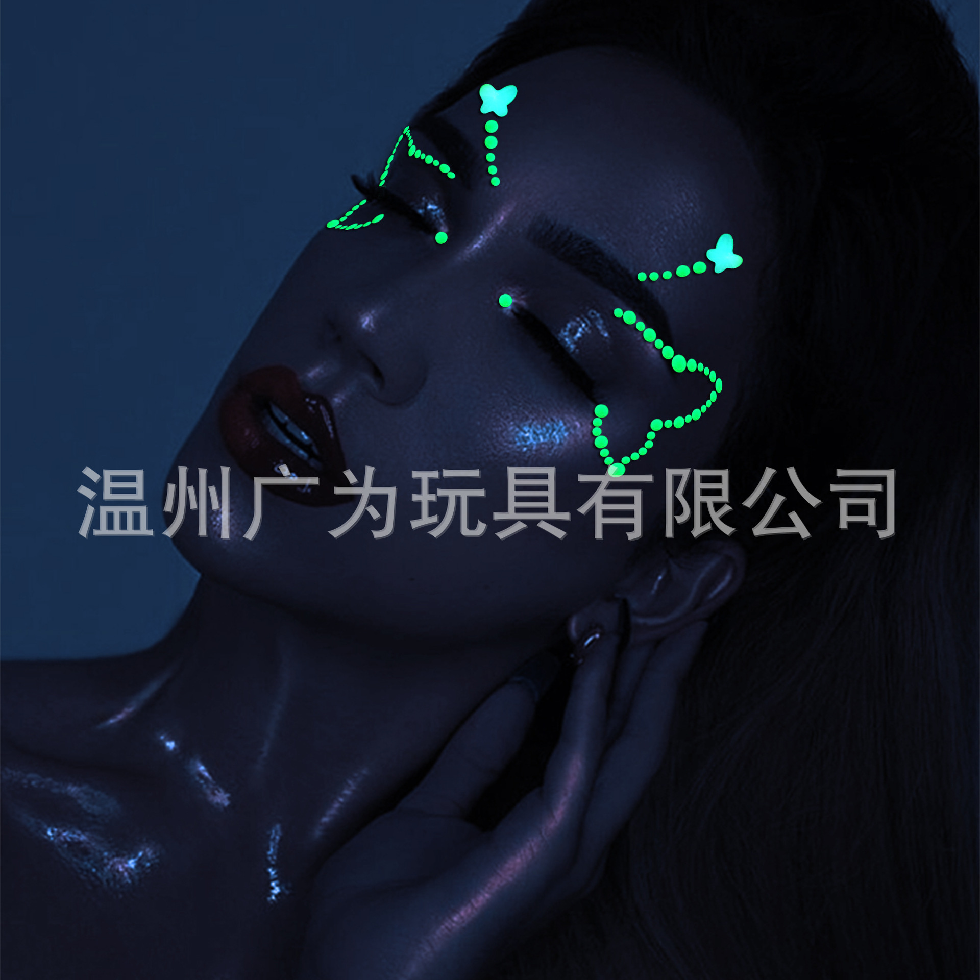 Style Glow Face Tattoos Hallow - Music recension och pris