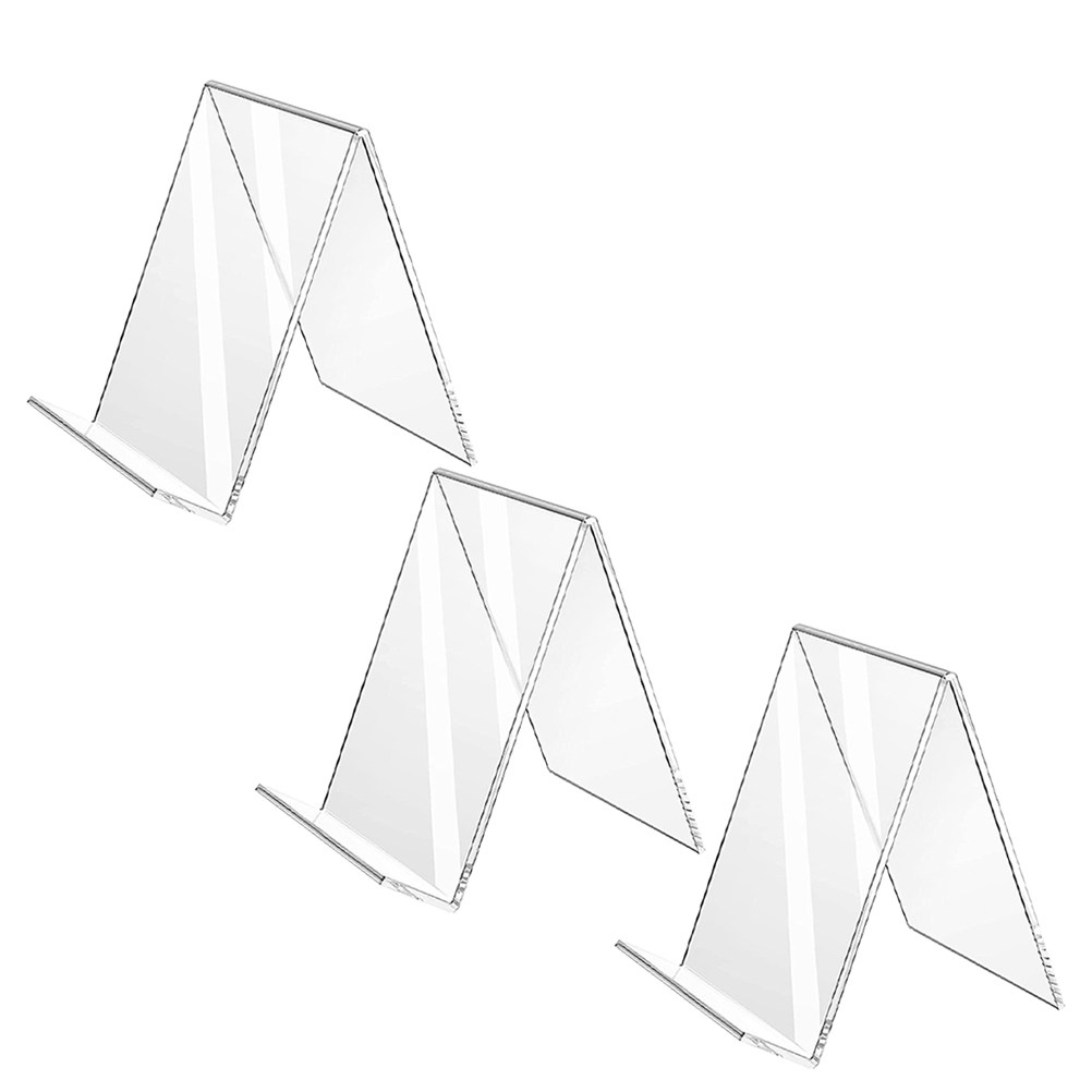 3Pcs Acrylic Book Display Ease - Clear Acrylic Book Stand Holder recension och pris
