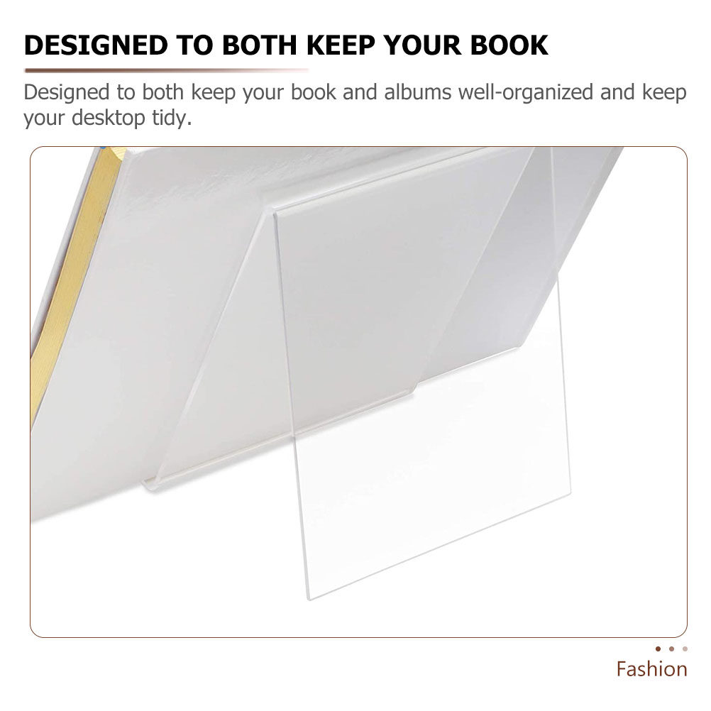 3Pcs Acrylic Book Display Ease - Clear Acrylic Book Stand Holder recension och pris